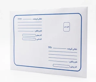 پاکت پستی حبابدار - بسته 100 عددی کد P604