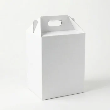 جعبه دسته دار سفید - بسته 10 عددی کد K403