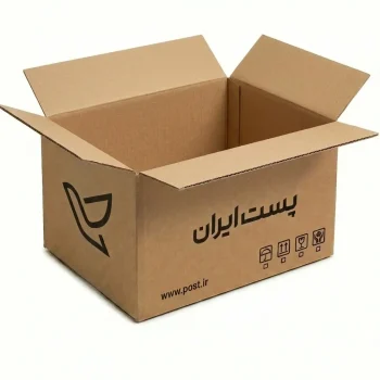 کارتن پستی با طرح شرکت پست - بسته 10 عددی کد P603