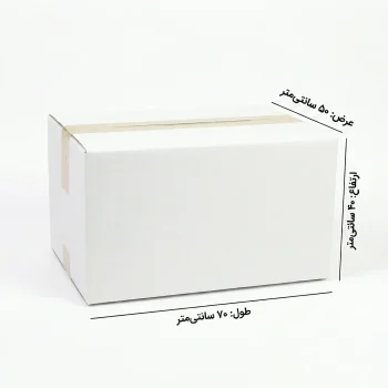 کارتن آماده با چاپ اختصاصی - بسته 100 عددی کد C301