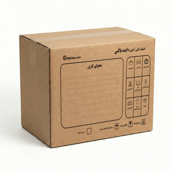 کارتن اسباب کشی سایز متوسط - بسته 10 عددی کد S102